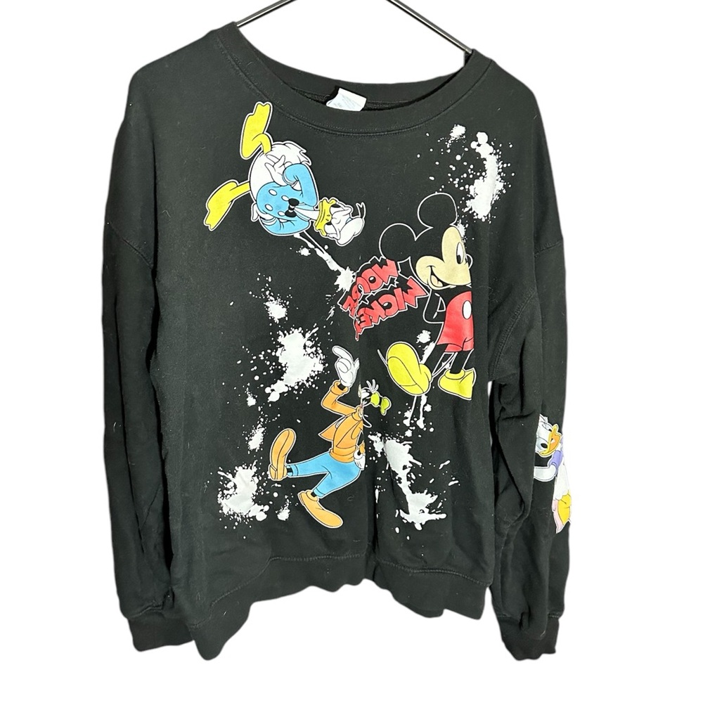 Disney Y2K Mickey Mouse & Friends Graphic Pullover Sweatshirt XXL